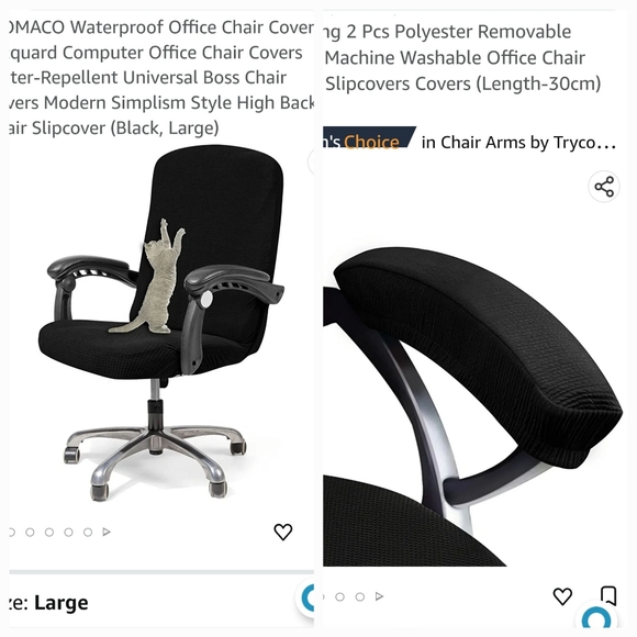 Office Office Chair Arm Covers Poshmark